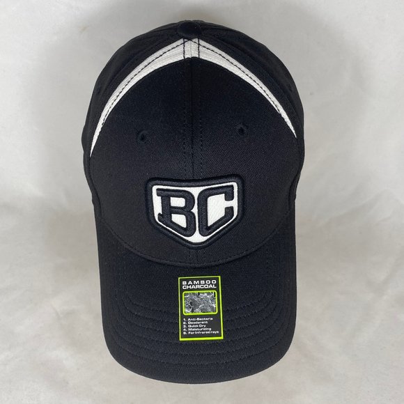 BC Bamboo Charcoal Black Baseball Cap - Picture 1 of 9